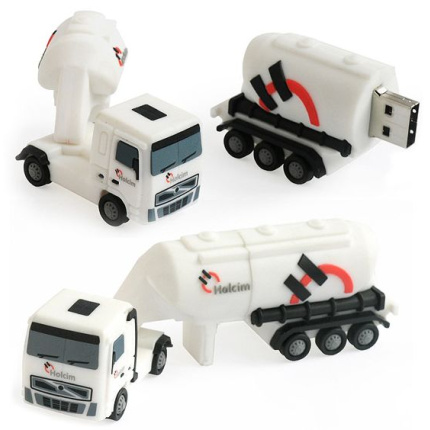 Custom made USB stick vrachtwagen - Topgiving